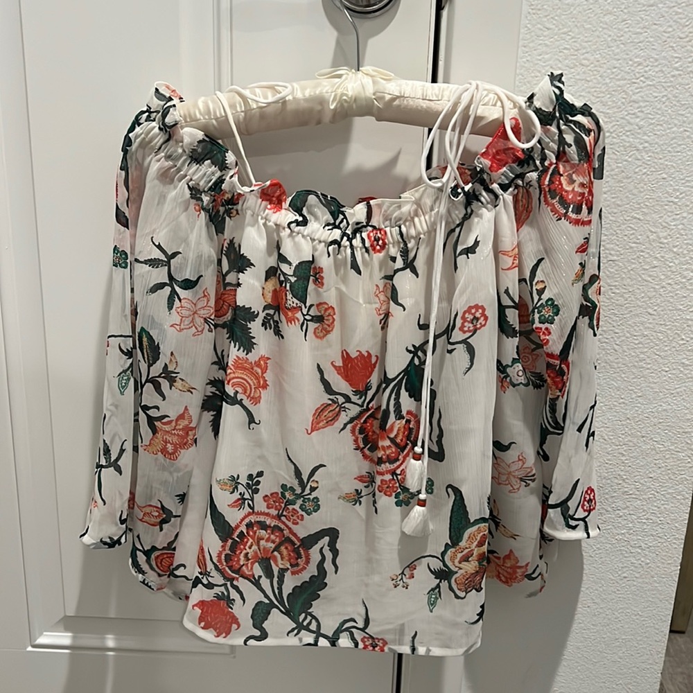 Club Monaco Off shoulder blouse